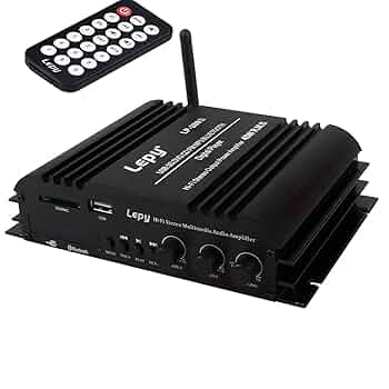 無線用　パワーアンプ Amazon.co.jp: LEPY Bluetooth パワーアンプ小型 45W X 4